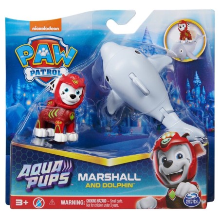 Blister 2 figuras Aqua Pups Patrulla Canina Paw Patrol surtido