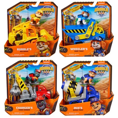 Vehiculo Clasico Equipo Rubble Patrulla Canina Paw Patrol surtido