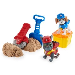 Blister 2 figuras Equipo Rubble Patrulla Canina Paw Patrol surtido