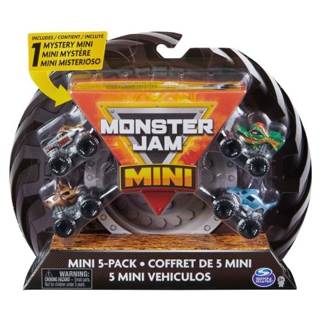 Blister 5 mini coches Monster Jam surtido