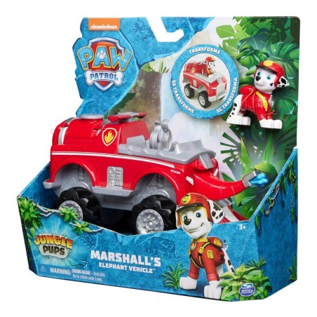 Vehiculo Marshall Jungle Pups Patrulla Canina Paw Patrol