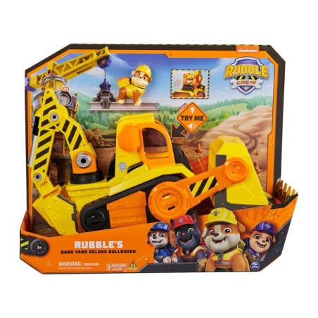 Vehiculo Deluxe Equipo Rubble Patrulla Canina Paw Patrol