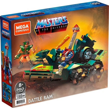 Construccion Mega Construx Probuilders Battle Ram Masters of the Universe Origins