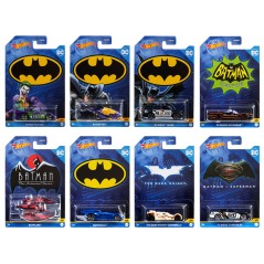 Coche Batman DC Comics Hot Wheels surtido