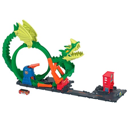 Pista Dragon Drive Firefight City Hot Wheels