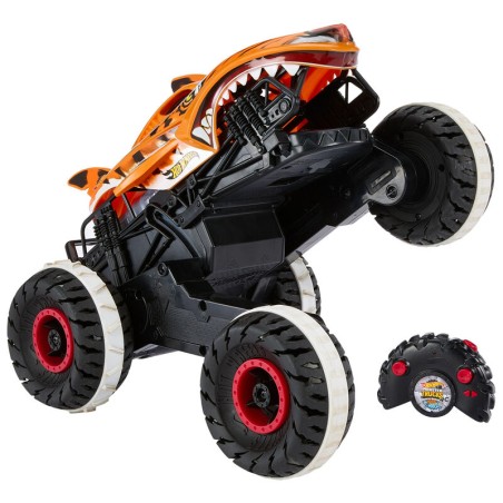 Coche radio control Tiger-Shark Monster Trucks Hot Wheels