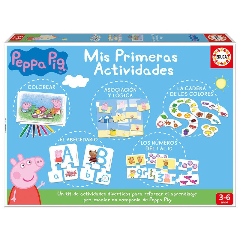 Juego Mis Primeras Actividades Peppa Pig