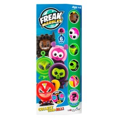 Set 6 Canicas + Skin - Freak Marbles surtido