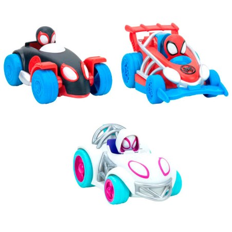 Vehiculo Spidey Webbed Wheelies Spidey Amazing Friends Marvel surtido