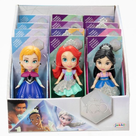 Figura Princesas 100 Aniversario Disney 8cm surtido