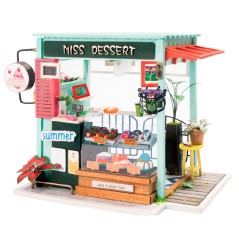 Puzzle 3D casa miniatura Ice Cream Station