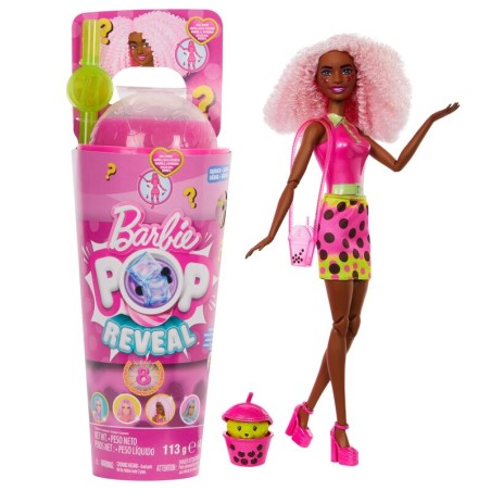 Muñeca Pop Reveal Frutos Rojos Te de burbujas Barbie