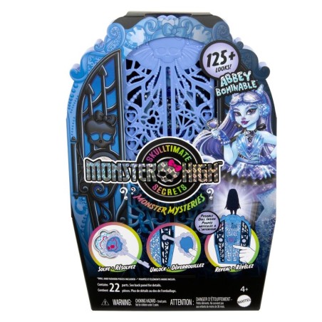 Muñeca Abbey Bominable + armario Monster High Skulltime Secrets