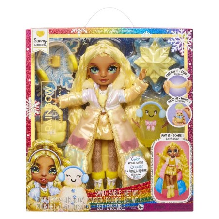 Muñeca Sunny Madison Invierno amarillo Rainbow High