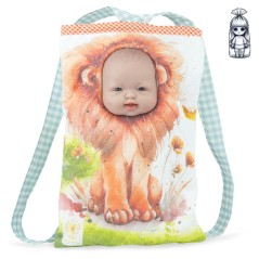 Muñeco Cuco Animal Bag 35cm