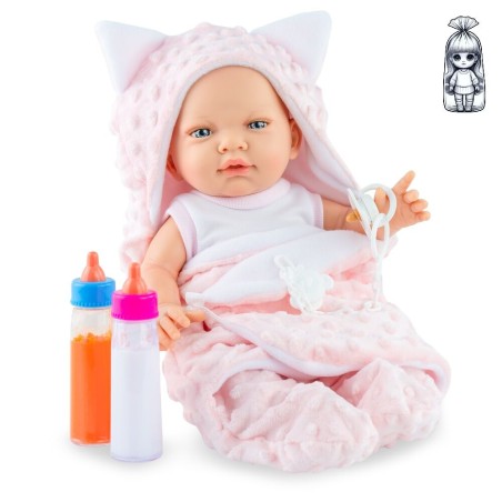 Muñeca Recien Nacido Bath Time Pink 45cm