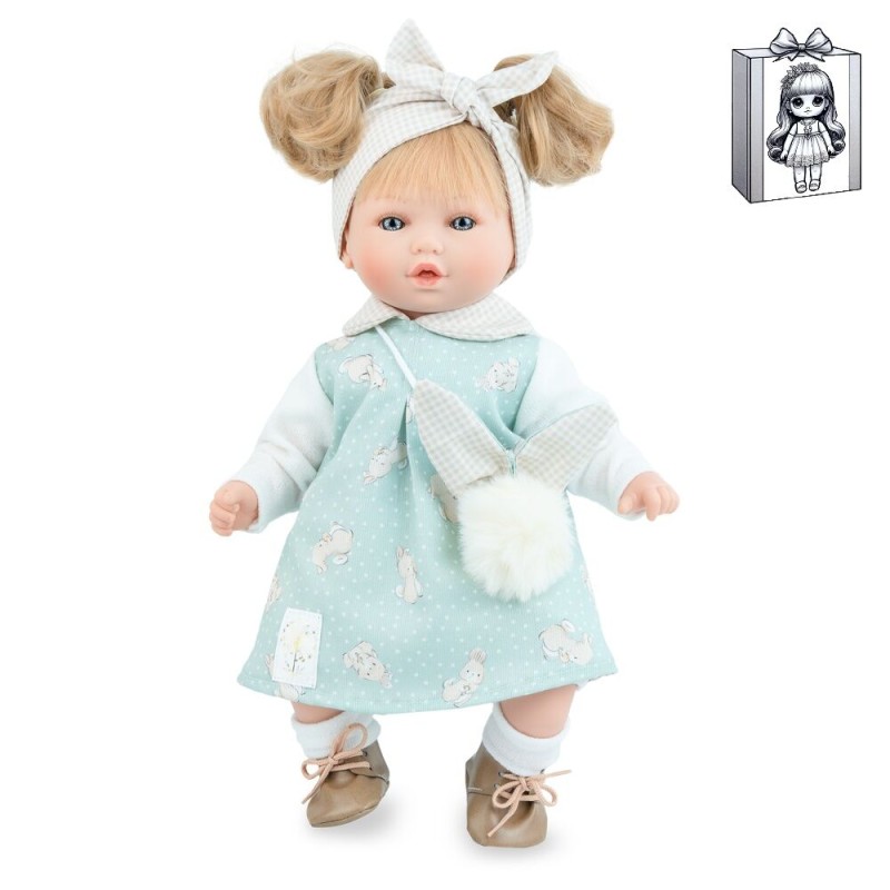 Muñeco Petite Bunny niña 40cm