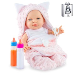 Muñeca Recien Nacido Bath Time Pink 45cm