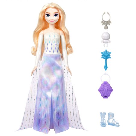 Muñeca Spin and Reveal Elsa Frozen Disney