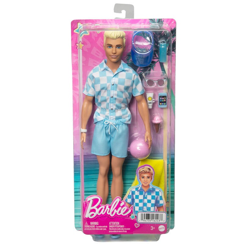 Muñeco Ken Dia en la Playa Barbie