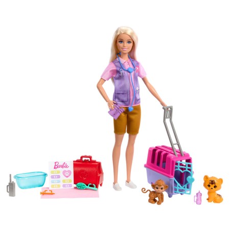 Muñeca Rescatadora y Liberadora de Animales Barbie