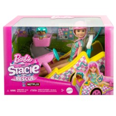 Muñeca + Kart Stacie al Rescate Barbie