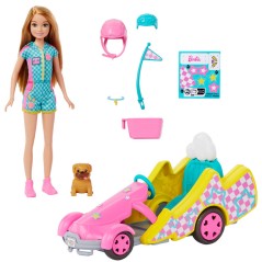 Muñeca + Kart Stacie al Rescate Barbie