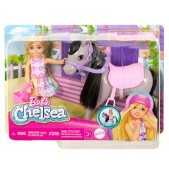 Muñeca Chelsea y su Poni Barbie