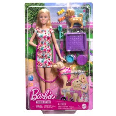 Muñeca Paseadora de Perros Barbie