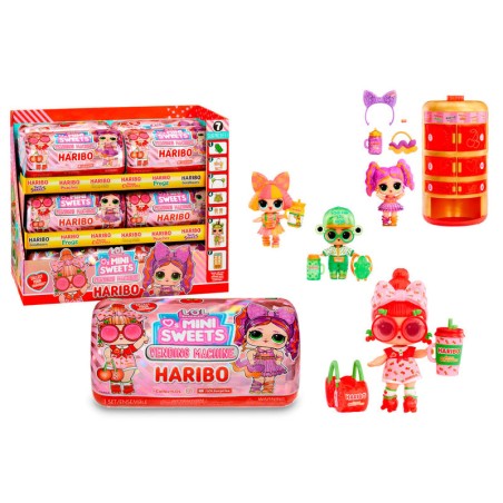 Maquina muñeca mini L.O.L. Surprise Haribo surtido