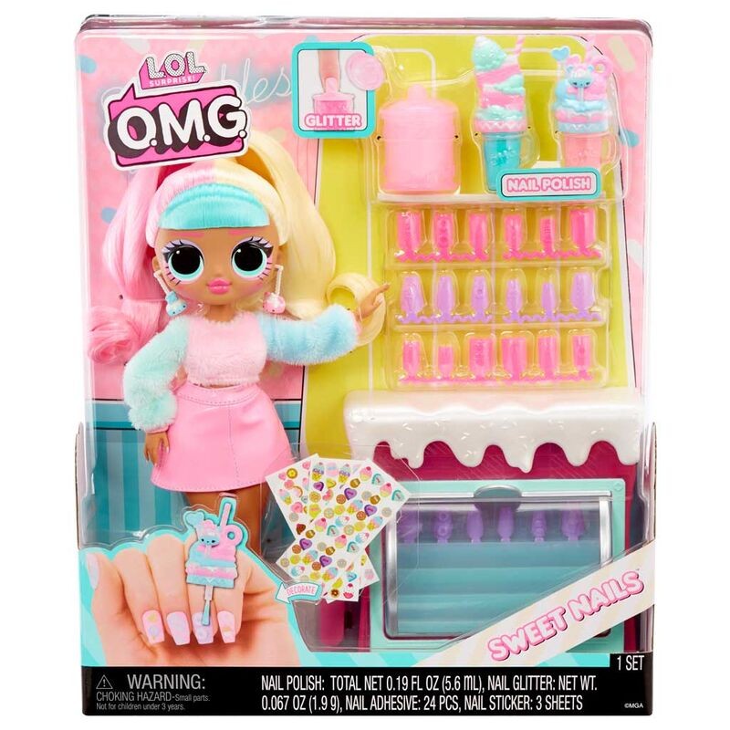 Muñeca Sweet Nails Tienda de Dulces Candylicious L.O.L. Surprise