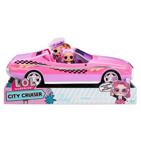 Vehiculo City Cruiser + muñeca L.O.L. Surprise