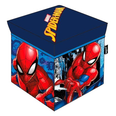 Cubo almacenaje Spiderman Marvel