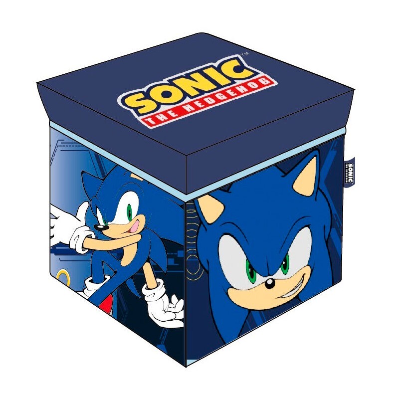 Cubo almacenaje Sonic the Hedgehog