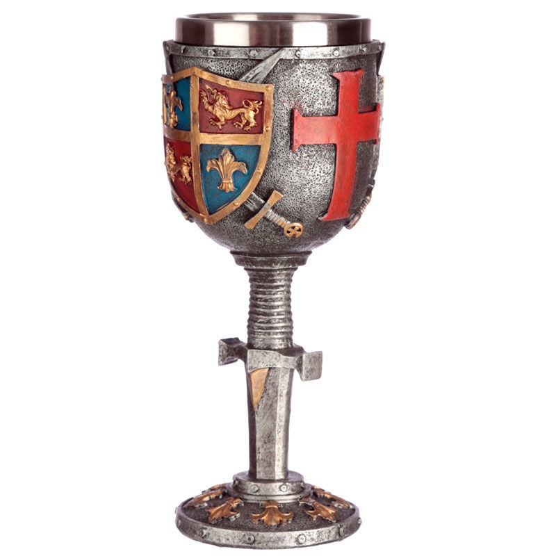 Copa Escudo y Espada Medieval