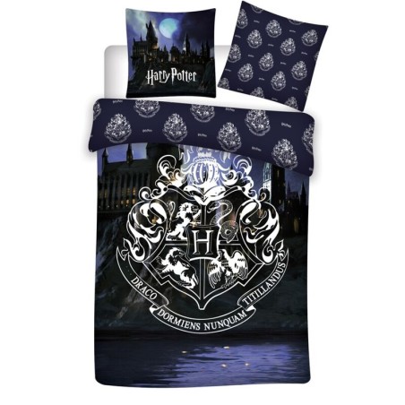 Funda nordica Hogwarts Harry Potter cama 90cm microfibra