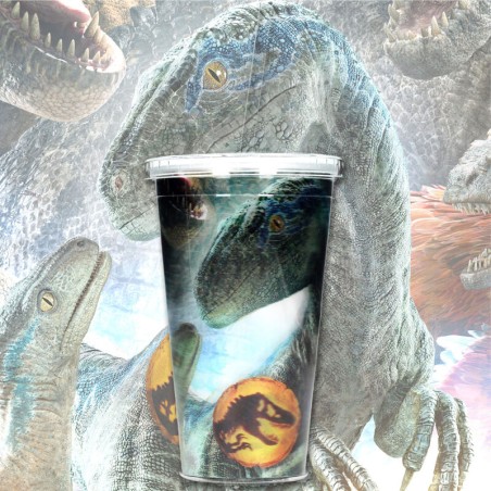 Vaso lenticular 3D Biosync Jurassic Park 50ml