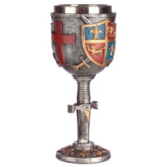 Copa Escudo y Espada Medieval