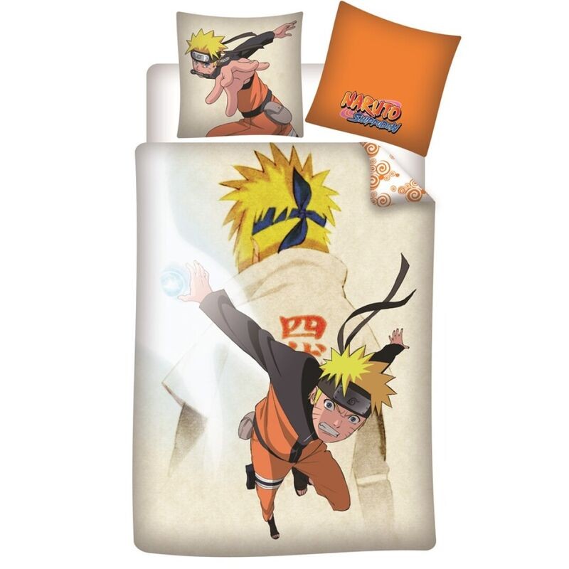 Funda nordica Naruto Shippuden cama 90 algodon