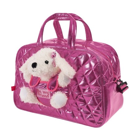 Bolsa viaje + peluche perro Didi 41,5cm