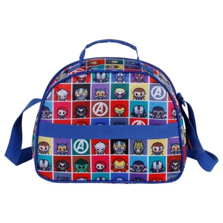 Bolsa portameriendas 3D Punch Capitan America Vengadores Avengers Marvel