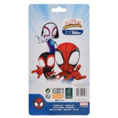 Blister tijeras + 5 cubre hojas Spiderman Marvel