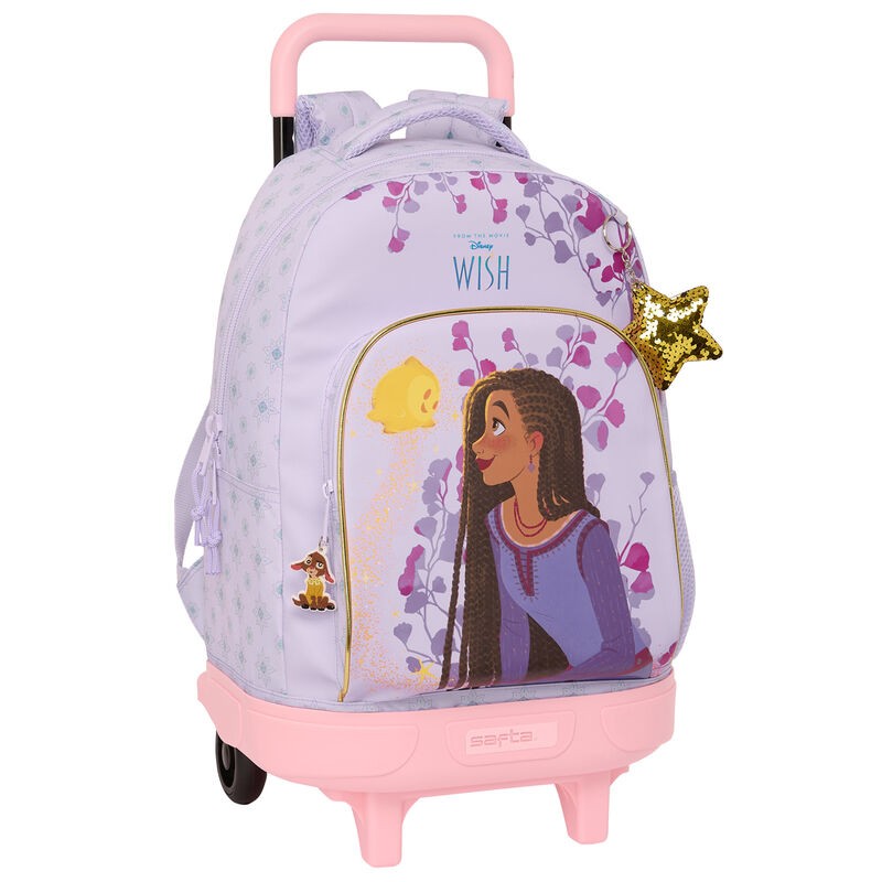 Trolley compact extraible Wish Disney 45cm
