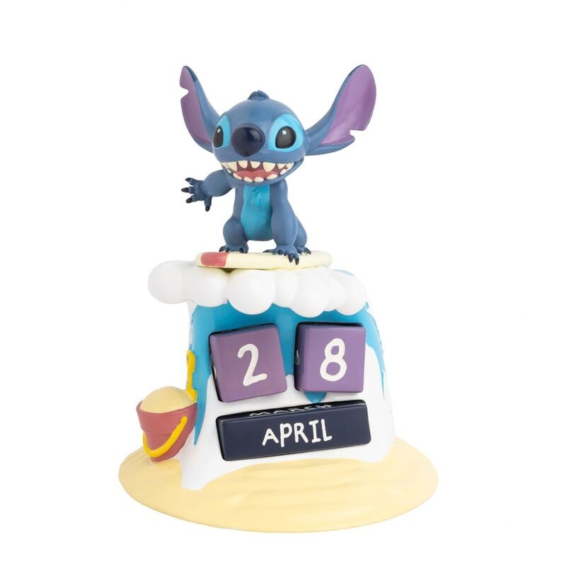 Calendario Perpetuo 3D Surfer Stitch Disney