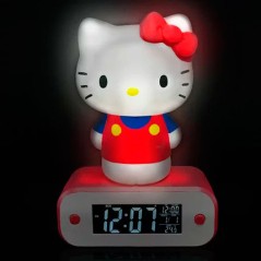 Lampara despertador Hello Kitty