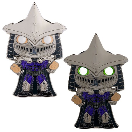 Pack 12 POP Pin Tortugas Ninja Super Shredder 10cm 11 + 1 Chase