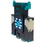 Figura Warden Minecraft luz y sonido