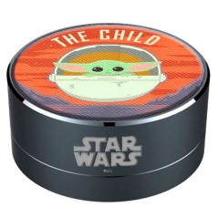 Altavoz portatil inalambrico Baby Yoda Mandalorian Star Wars en HappyJuguetes.com