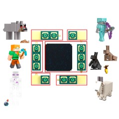 Figura Minecraft 8cm surtido sólo 15.95€