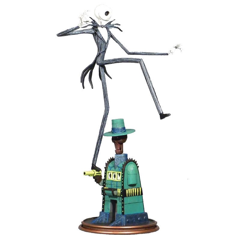 Figura diorama Oogies Lair Jack Pesadilla Antes de Navidad 35cm